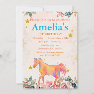 Invitation Wild One 1er anniversaire
