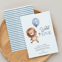 Wild One Lion 1er anniversaire