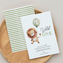 Wild One Lion 1er anniversaire