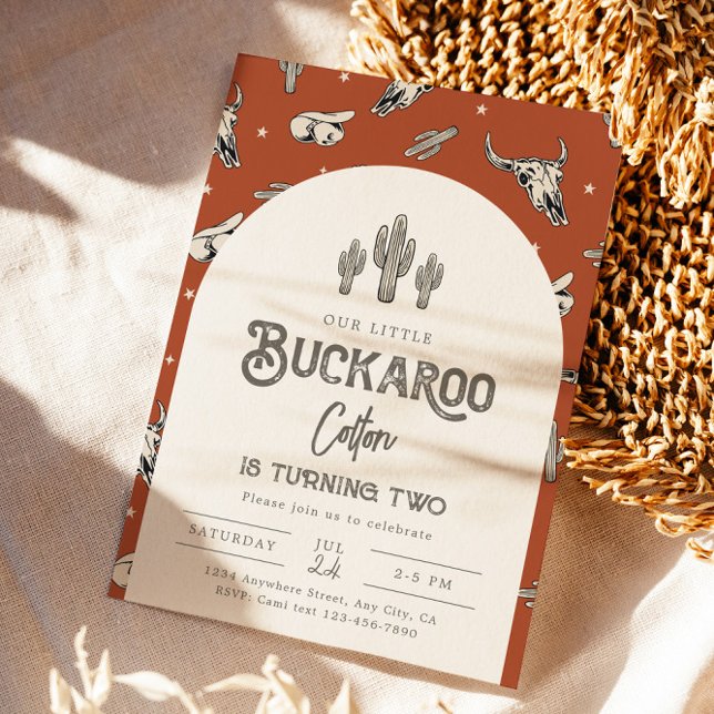 Invitation Wild West Buckaroo (Créateur téléchargé)