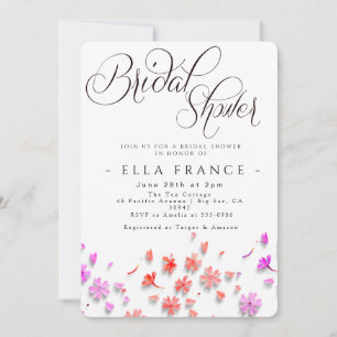 Invitation Wildflower Love Is in Bloom Baby Shower de mariage