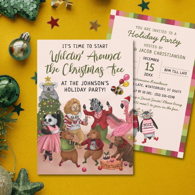 Invitation Wildin' autour de la fête des fêtes des sapins de  (Créateur téléchargé)