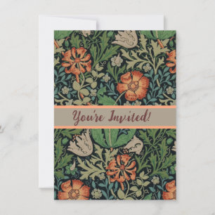 Invitation William Morris Compton Fond d'écran classique