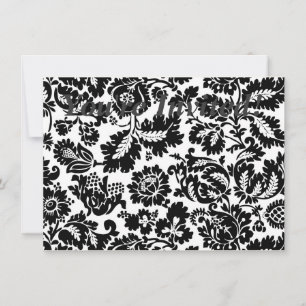 Invitation William Morris Venetian Damask Brocade