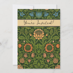 Invitation William Morris Violet et Columbine Art Rug
