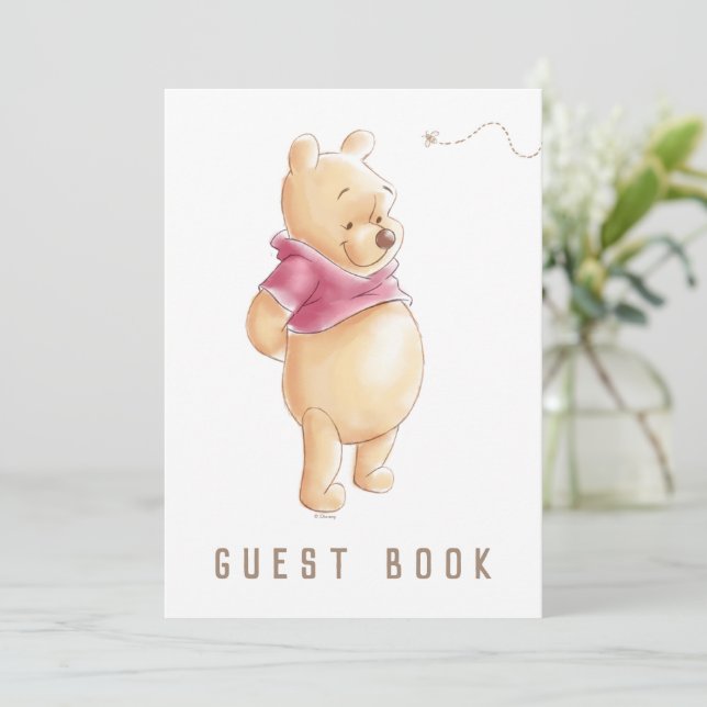 Invitation Winnie le Baby shower Citrouille de récolte de l'a (Debout devant)