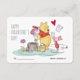 Invitation Winnie le Pooh & Piglet Sucré comme du miel