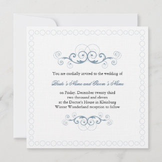 Invitation Winter Wonderland