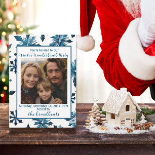 Invitation Winter Wonderland Christmas Party