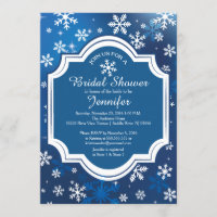 Winter Wonderland Snowflakes Fête des mariées