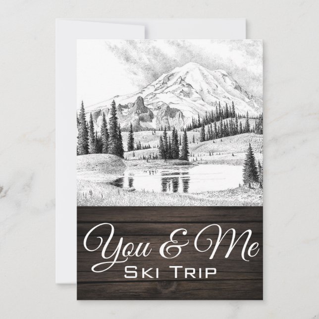 Invitation Winterscape You & Me (Devant)