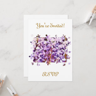 INVITATION WISTERIA