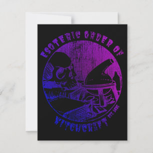Invitation Witchcraft Magie Ordre Occulte sorcière Alchimiste