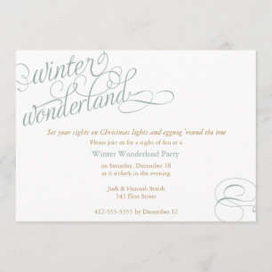 Invitation Wonderland