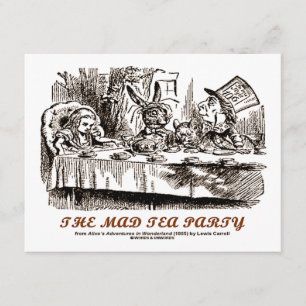 Invitation Wonderland The Mad Tea Party