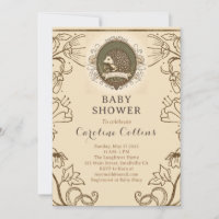 Woodland Hérisson Boys Storybook Baby shower