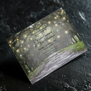 Invitation Wormsloe Lieu Green Live Oaks Revue de répétition