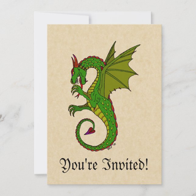 Invitation Wyvern (Devant)