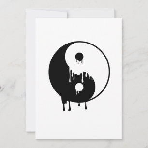 Invitation Yin Yang Melmony Harmony Taoism Méditation Cadeau