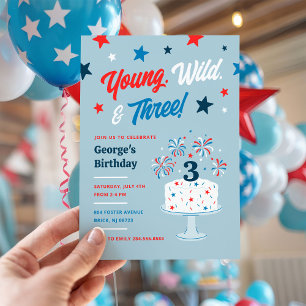 Invitation Young Wild et Three