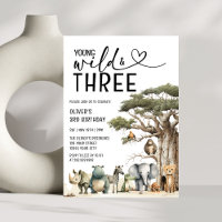 Young Wild et Three Safari 3ème anniversaire