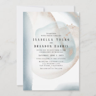 Invitation ZANY - Mariage Abstrait
