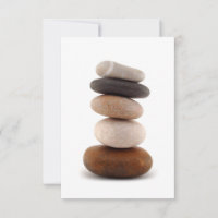 Zen Rocks;Faire-part de mariage