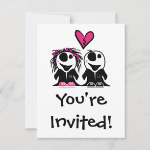 INVITATION ZOMBIE LOVE