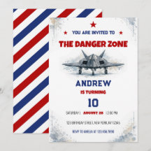 Zone de danger à l'aquarelle F117 Chasseur à réact