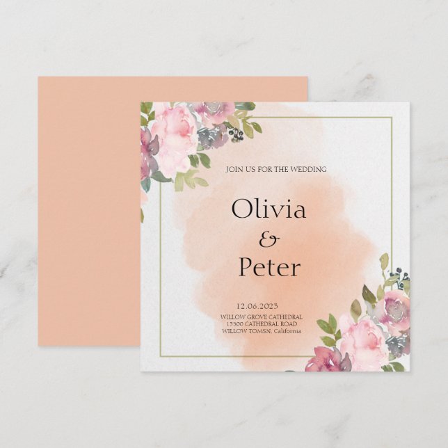Invitations (Devant / Derrière)