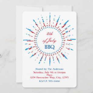 Invitations 4 juillet cadre de l'Étoile d'indépend