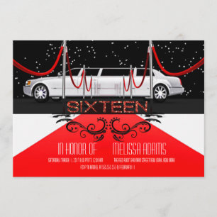 Invitations à 16 fêtes de fin d'année de Red Carpe