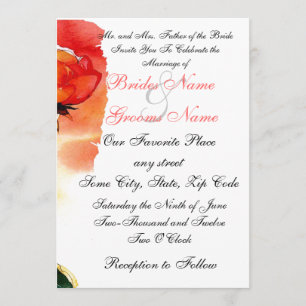 invitations à des mariages