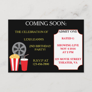 Invitations à des soirées thématiques