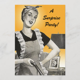 Invitations à la fête d'anniversaire de la surpris