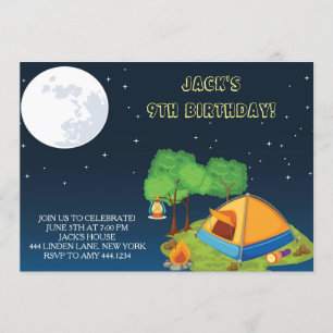 Invitations à la fête d'anniversaire de Slepover C
