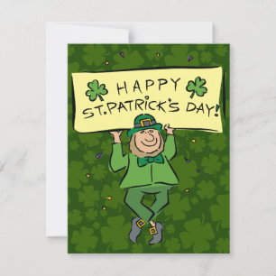 Invitations à la fête de la Saint Patrick!