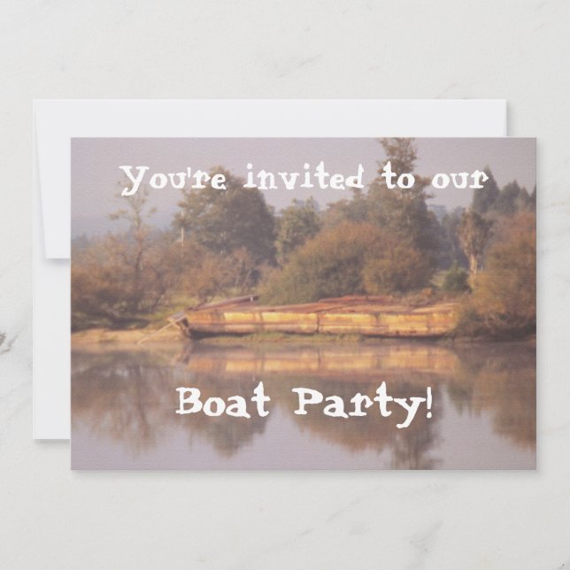 Invitations à la fête des bateaux (Devant)