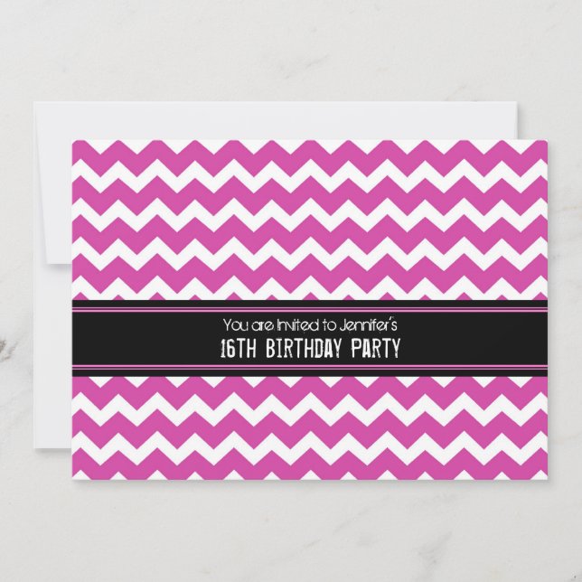 Invitations à la fête du 16e anniversaire du Chevr (Devant)