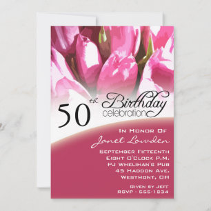 Invitations à la fête du 50e anniversaire