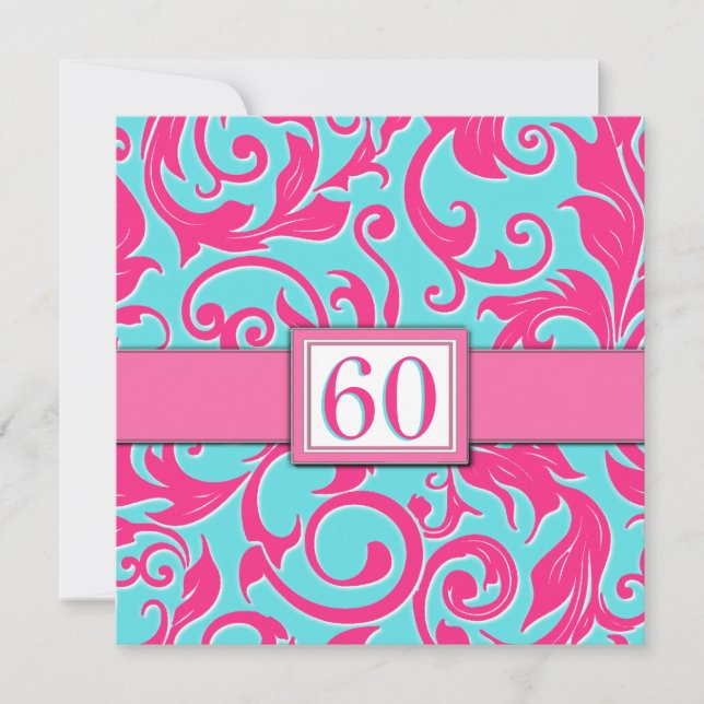 Invitations à la fête du 60e anniversaire de Pool  (Devant)