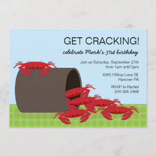 Invitations à la fête du crabe