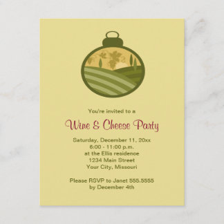 Invitations à la Fête du Vin et du Fromage