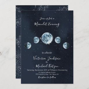 Invitations à la Pleine lune céleste et aux étoile