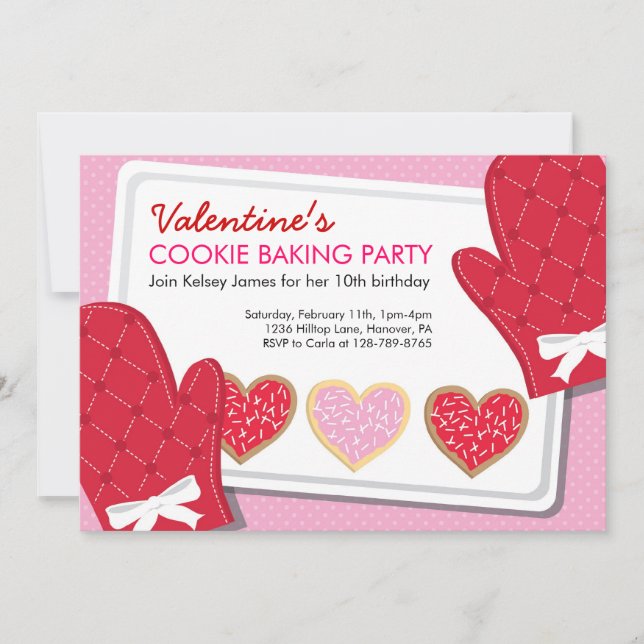 Invitations à la Saint Valentin (Devant)