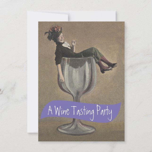 Invitations à la soirée de dégustation de vin de l (Devant)