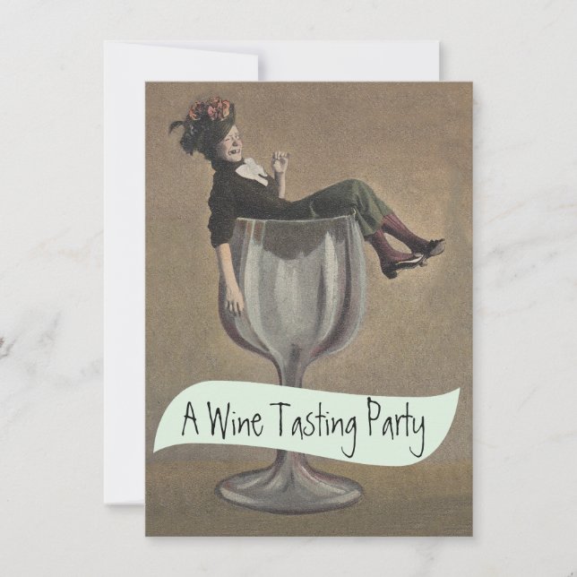 Invitations à la soirée de dégustation de vin de l (Devant)