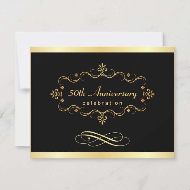 Invitations à l'occasion du 50e anniversaire de la (Devant)