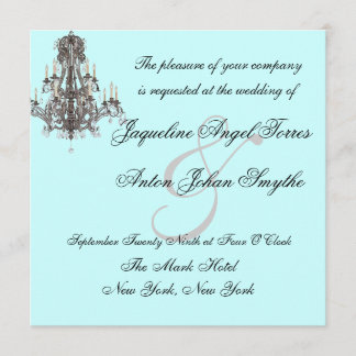 Invitations au chandelier de Versailles