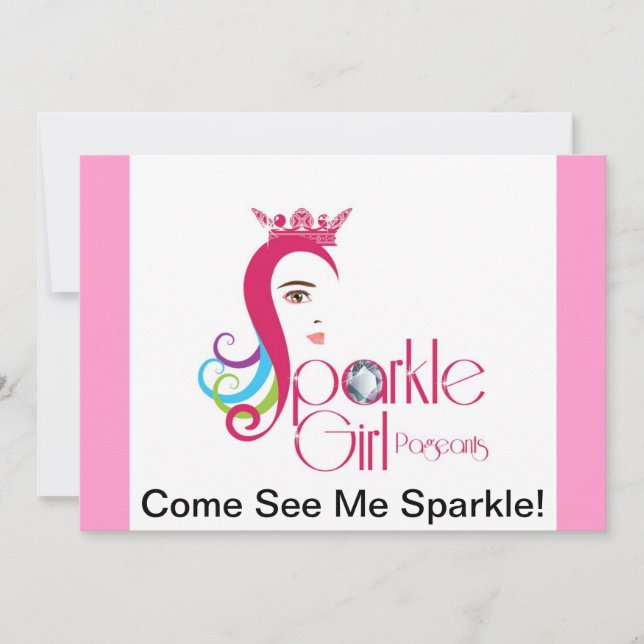 Invitations au concours de filles éblouissantes (Devant)